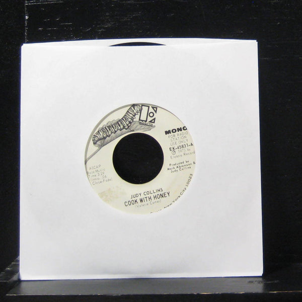 Judy Collins - Cook With Honey 7" VG+ EK-45831 Vinyl 45 Promo Elektra - Shuga Records