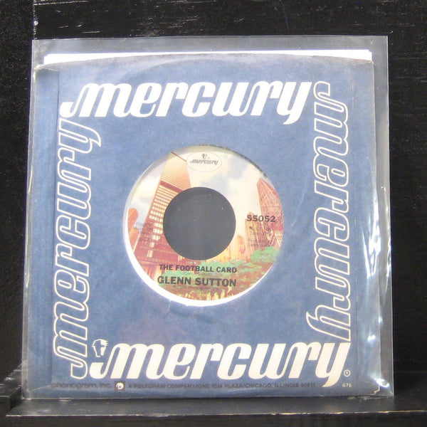 Glenn Sutton - The Football Card 7" Mint- 55052 Vinyl 45 Mercury 1978 - Shuga Records