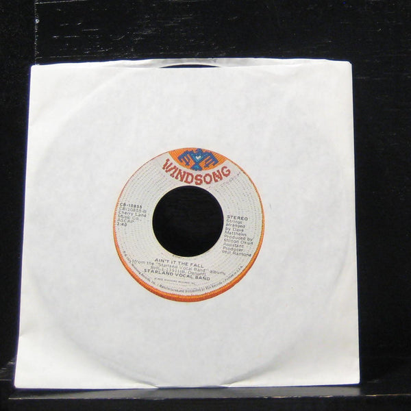 Starland Vocal Band - Hail! Hail! Rock And Roll! 7" VG+ CB-10855 Vinyl 45 - Shuga Records