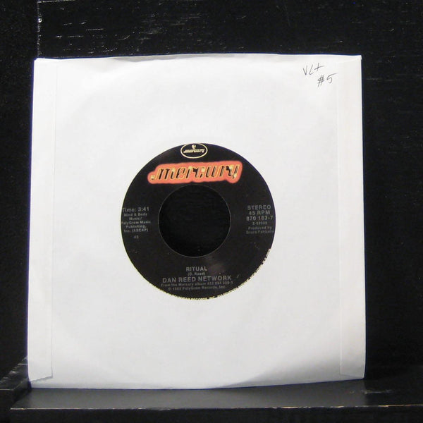 Dan Reed - Network Ritual / Forgot To Make Her Mine 7" VG+ 870 183-7 Vinyl 45 - Shuga Records