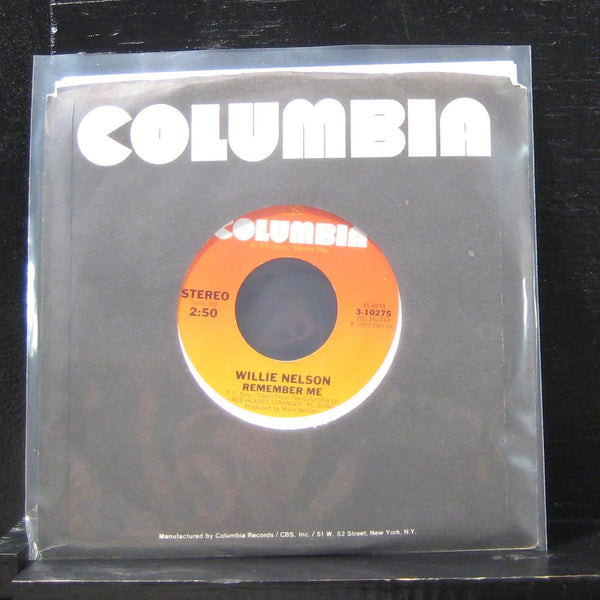 Willie Nelson Remember Me / Time Of The Preacher 7" Mint- 3-10275 Vinyl 45 - Shuga Records
