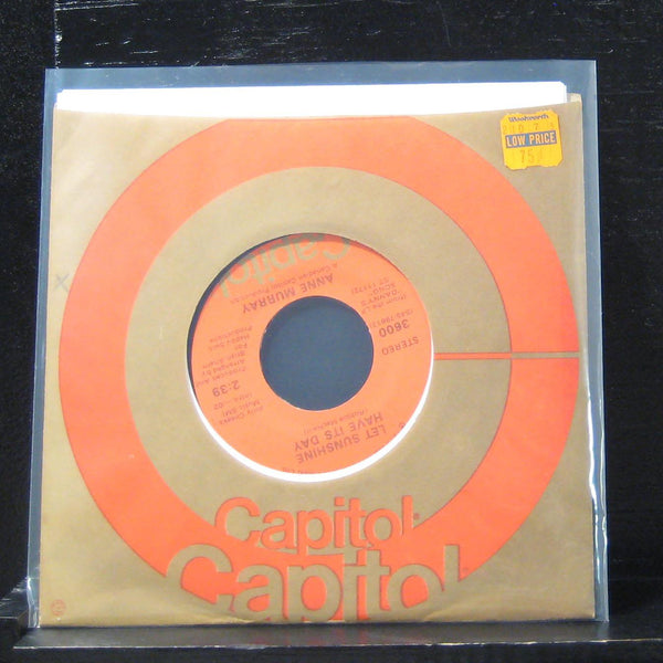 Anne Murray - What About Me / Let Sunshine Have It's Day 7" Mint- 3600 Vinyl 45 - Shuga Records