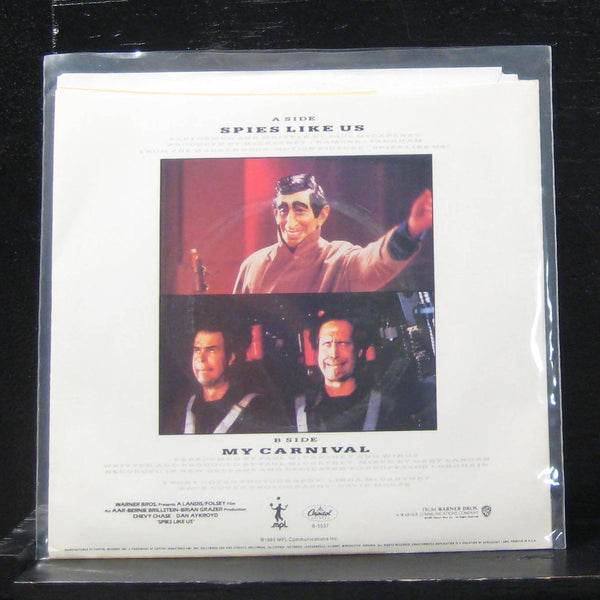 Paul McCartney & Wings - Spies Like Us / My Carnival 7" Mint- B-5537 Vinyl 45 - Shuga Records