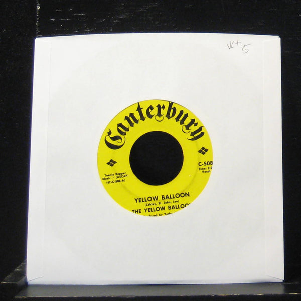 The Yellow Balloon - Yellow Balloon / Noollab Wolley 7" VG+ C-508 Vinyl 45 - Shuga Records