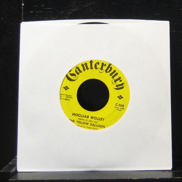 The Yellow Balloon - Yellow Balloon / Noollab Wolley 7" VG+ C-508 Vinyl 45 - Shuga Records