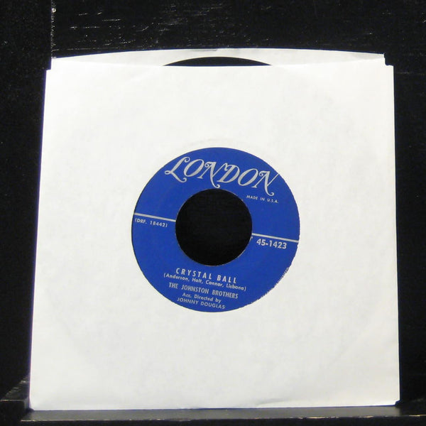 The Johnston Brothers - The Creep / Crystal Ball 7" VG+ 45-1423 Vinyl 45 - Shuga Records