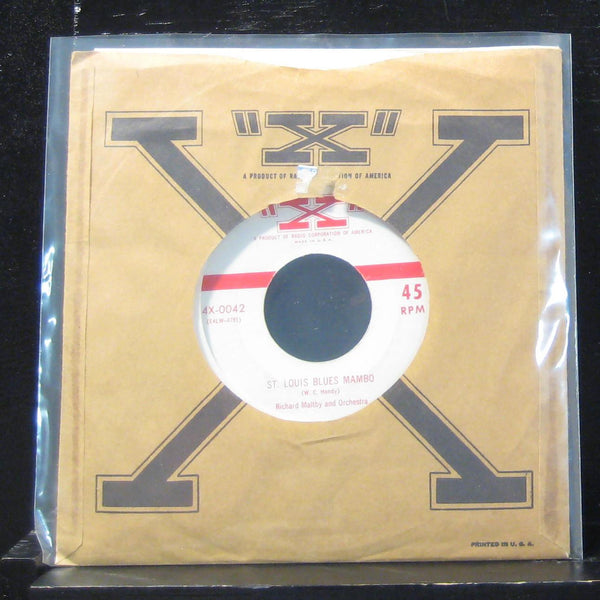 Richard Maltby - St Louis Blues Mambo / Beloved, Be True 7" VG+ 4X-0042 Vinyl 45 - Shuga Records