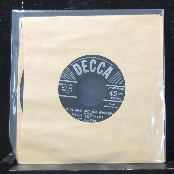Mills Brothers - A Carnival In Venice 7" Mint- 9-29115 Vinyl 45 Decca 1954 - Shuga Records