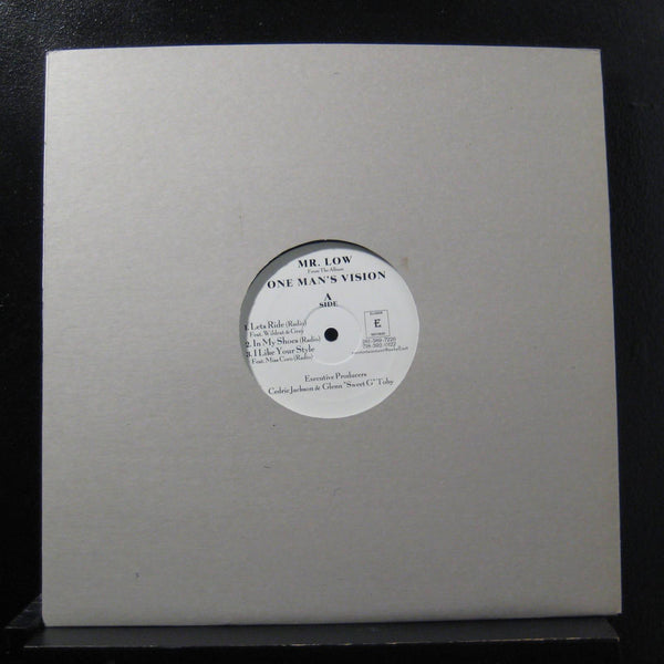 Mr. Low - One Man's Vision EP 12" Mint- Elusion USA Vinyl Record - Shuga Records