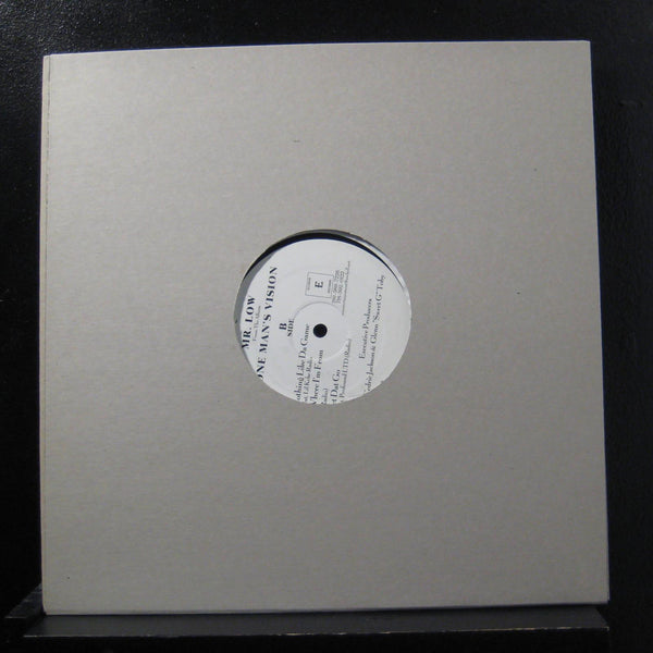 Mr. Low - One Man's Vision EP 12" Mint- Elusion USA Vinyl Record - Shuga Records