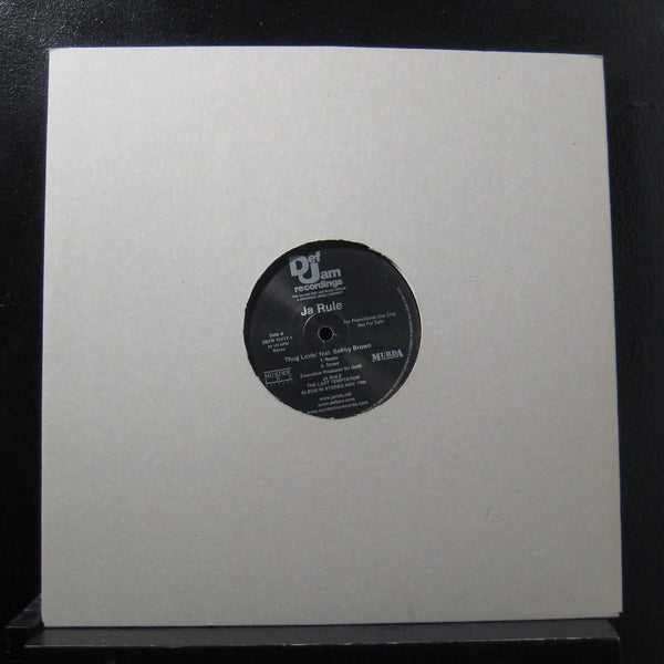 Ja Rule - Thug Lovin' 12" Mint- DEFR 15717-1 Promo 2002 USA Vinyl Record - Shuga Records