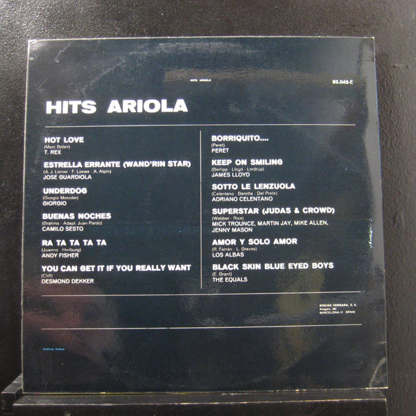 Various - Hits Ariola LP Mint- 85.042 Spain Mono 1971 Vinyl Record - Shuga Records