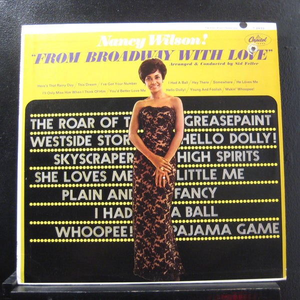 Nancy Wilson - From Broadway With Love LP Mint- T-2433 Mono Vinyl Record - Shuga Records