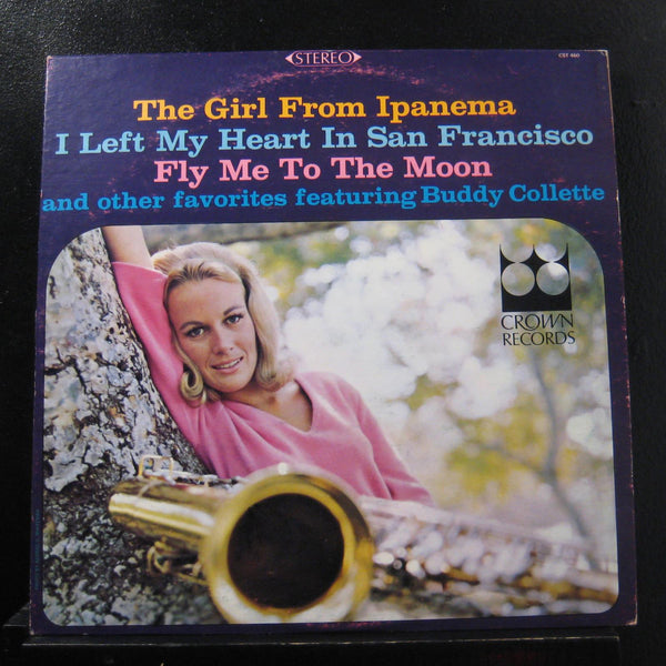 Buddy Collette The Girl From Ipanema And Other Favorites LP VG+ CST 460 Vinyl - Shuga Records