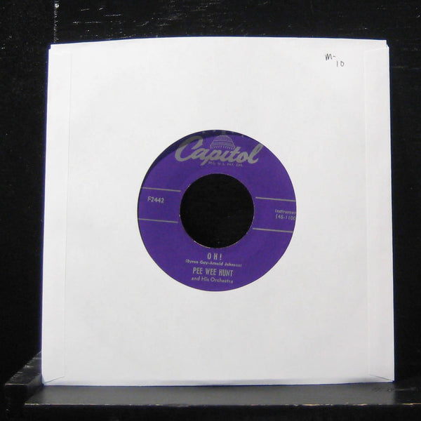Pee Wee - Hunt Oh! / San 7" Mint- F2442 Vinyl 45 Capitol Records - Shuga Records