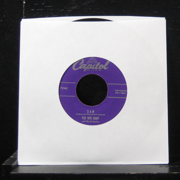 Pee Wee - Hunt Oh! / San 7" Mint- F2442 Vinyl 45 Capitol Records - Shuga Records