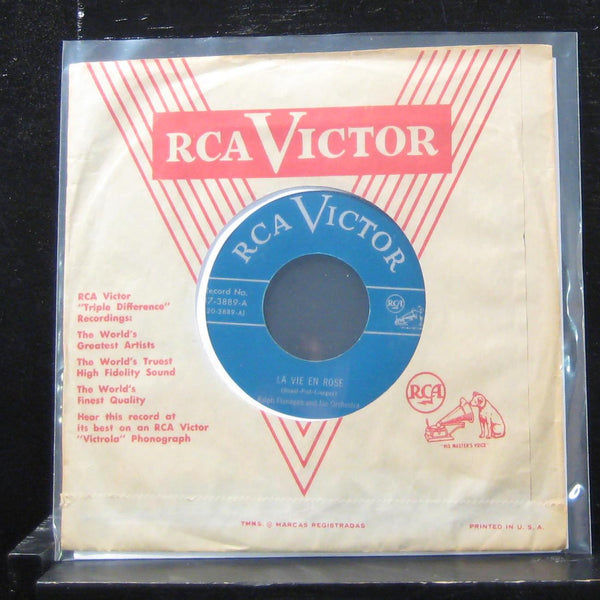 Ralph Flanagan - La Vie En Rose / Dancing Tambourine 7" VG+ 47-3889 Vinyl 45 - Shuga Records