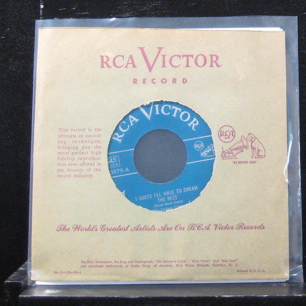 The Fontane Sisters - I Guess Ill Have To Dream The Rest 7" VG+ 47-3979 Vinyl 45 - Shuga Records