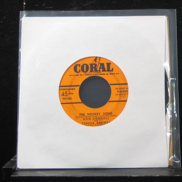 Don Cornell and Teresa Brewer - You'll Never Get Away 7" Mint- 9-60829 Vinyl 45 - Shuga Records