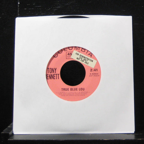 Tony Bennett - This Is All I Ask / True Blue Lou 7" VG+ 4-42820 Vinyl 45 Promo - Shuga Records