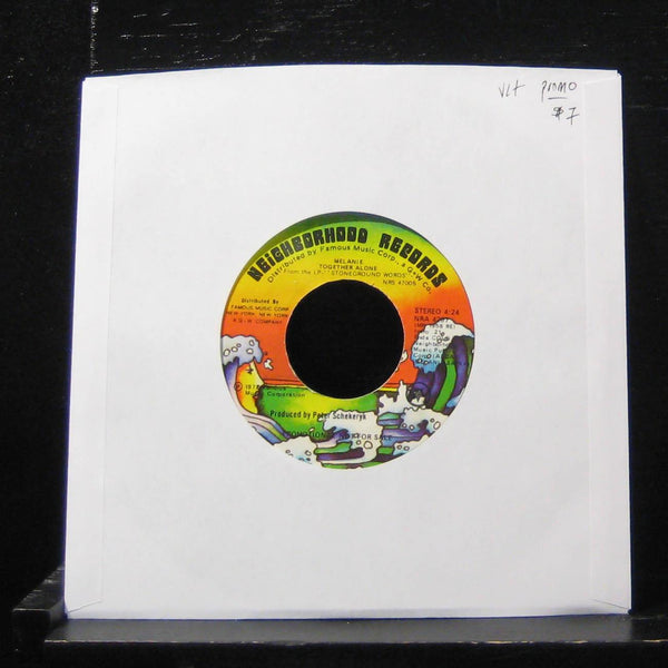 Melanie - Together Alone / Together Alone 7" VG+ NRA 4207 Vinyl 45 Promo - Shuga Records