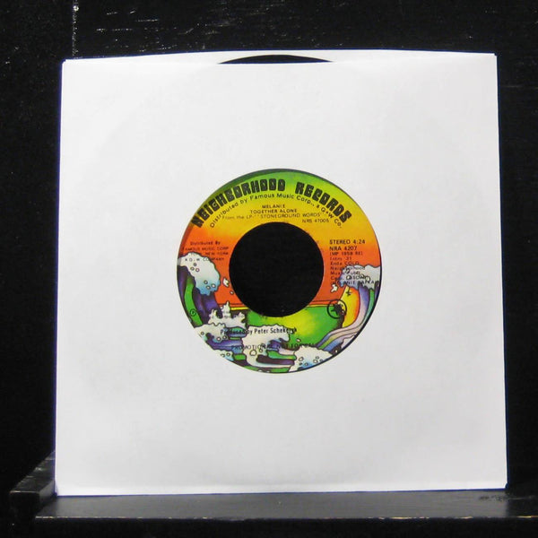 Melanie - Together Alone / Together Alone 7" VG+ NRA 4207 Vinyl 45 Promo - Shuga Records