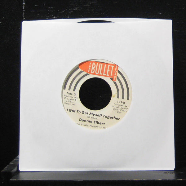 Donnie Elbert - Can't Get Over Losing You 7" VG 101 Vinyl 45 Rare Bullet Records - Shuga Records