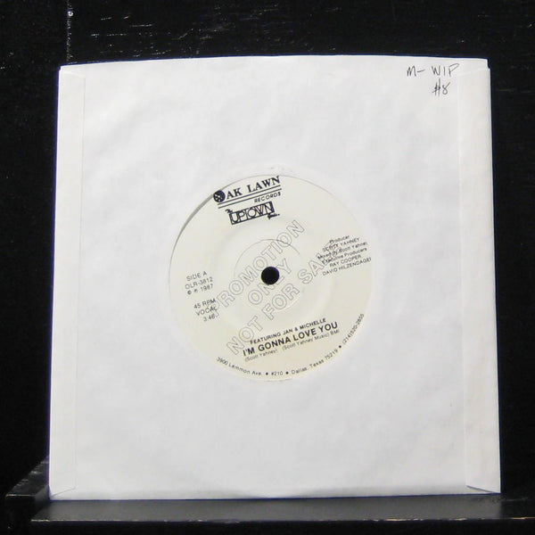 The Uptown Girls - I'm Gonna Love You 7" Mint- OLR-3812 Vinyl 45 Promo - Shuga Records