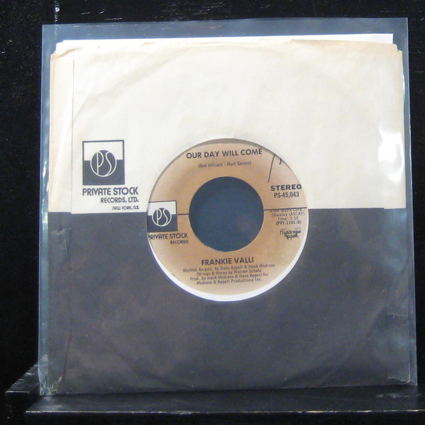 Frankie Valli - Our Day Will Come / You Can Bet 7" VG+ PS-45,043 Vinyl 45 - Shuga Records