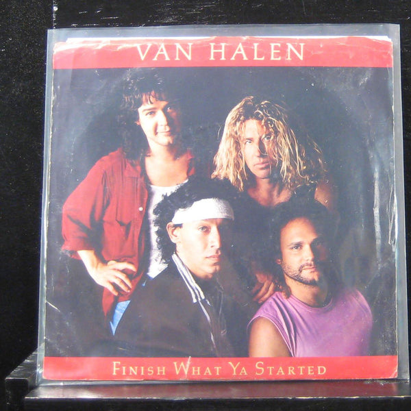 Van Halen - Finish What Ya Started (Remix) 7" VG+ 7-27746 Vinyl 45 Promo - Shuga Records