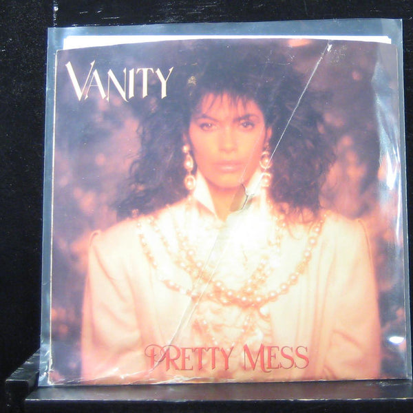 Vanity Pretty - Mess / Instrumental 7" VG+ 1752MF Vinyl 45 Promo Motown 1984 - Shuga Records