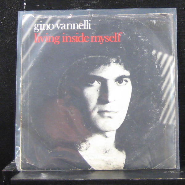 Gino Vannelli - Living Inside Myself / Stay With Me 7" VG+ AS0588 Vinyl 45 - Shuga Records