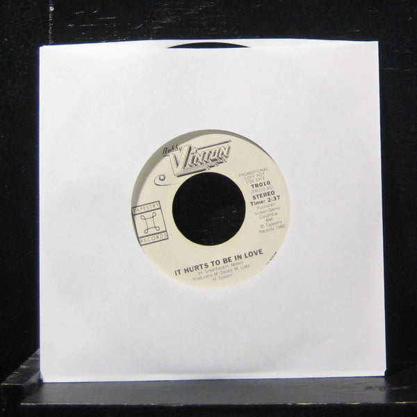 Bobby Vinton - It Hurts To Be In Love 7" Mint- TR010 Vinyl 45 Promo Tapestry - Shuga Records