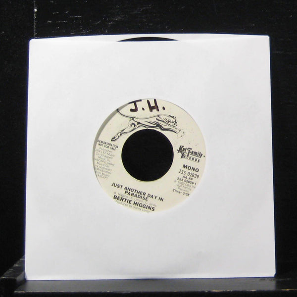 Bertie Higgins - Just Another Day In Paradise 7" Mint- ZS5 02839 Vinyl 45 Promo - Shuga Records