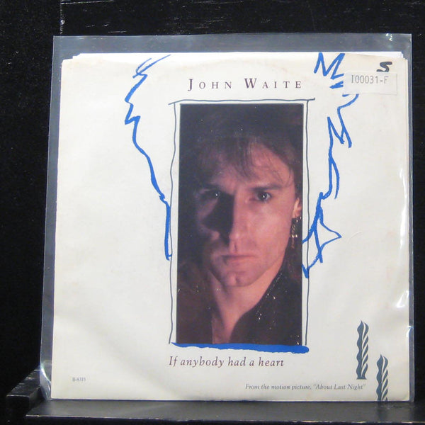 John Waite - If Anybody Had A Heart / Just Like Lovers 7" Mint- B-8315 Vinyl 45 - Shuga Records