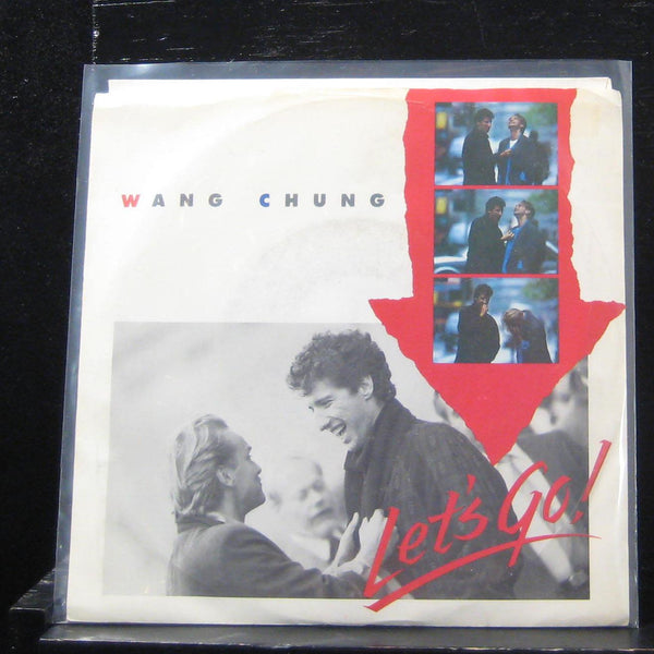 Wang Chung - Let's Go / The World In Which We Live 7" VG+ 7-28531 Vinyl 45 Promo - Shuga Records