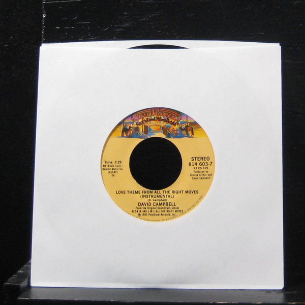 Jennifer Warnes Chris Thompson - All The Right Moves 7" Mint- 814 603-7 Vinyl 45 - Shuga Records