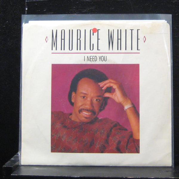 Maurice White - I Need You / Believe In Magic 7" Mint- 38-05726 Vinyl 45 promo - Shuga Records