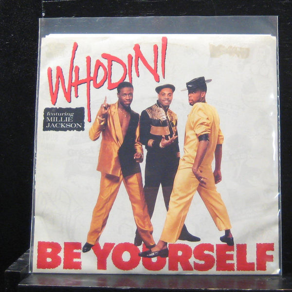 Whodini - Be Yourself (Smooth No Damn Mix) 7" Mint- JS1-9629Vinyl 45 - Shuga Records
