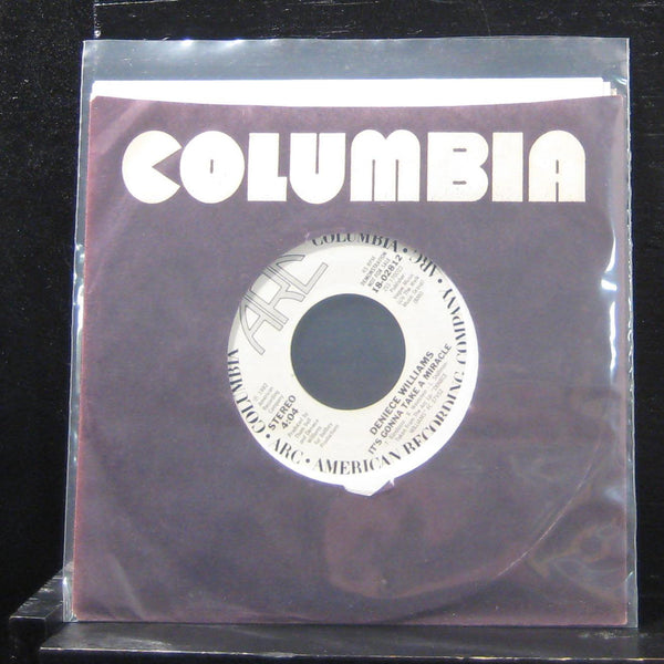 Deniece Williams It's Gonna Take A Miracle 7" Mint- 18-02812 Vinyl 45 Promo - Shuga Records