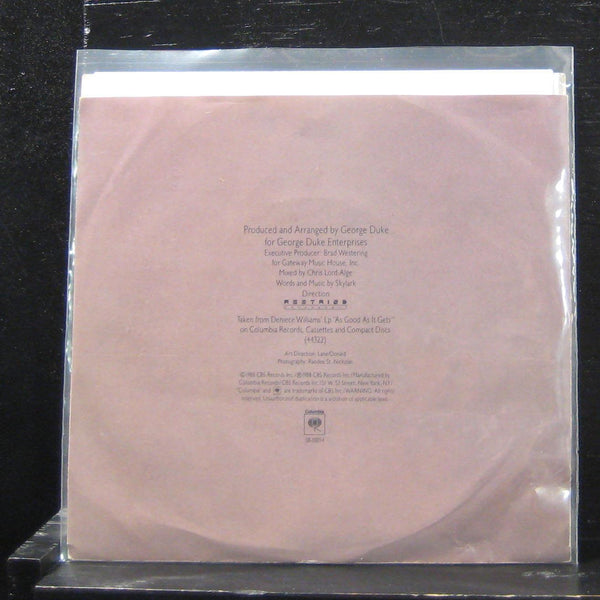 Deniece Williams - I Can't Wait / I Can't Wait 7" Mint- 38-08014 Vinyl 45 Promo - Shuga Records