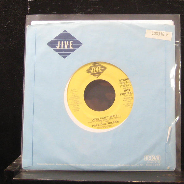 Precious Wilson Love Can't Wait / Love Can't Wait 7" 1008-7-JAA Vinyl 45 - Shuga Records