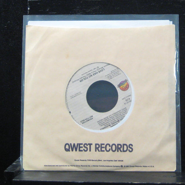 The Winans - Love Has No Color 7" Mint- 7-28147 Vinyl 45 Promo - Shuga Records