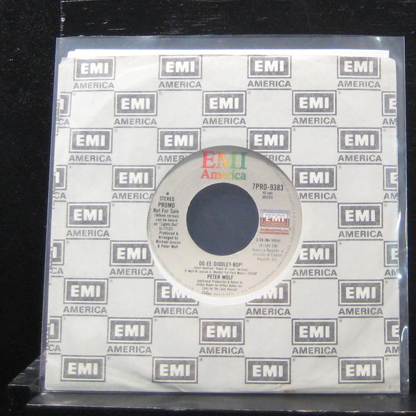 Peter Wolf - Oo-Ee-Diddley-Bop! 7" Mint- 7PRO-9383 Vinyl 45 Promo - Shuga Records