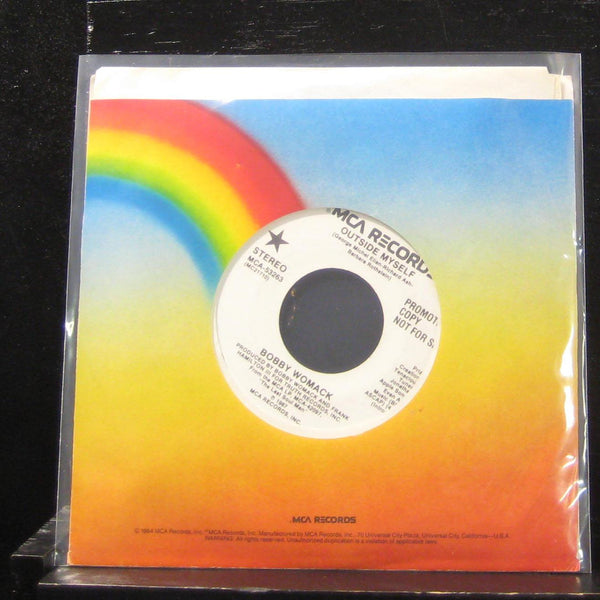 Bobby Womack - Outisde Myself 7" VG+ MCA-53263 Vinyl 45 Promo - Shuga Records