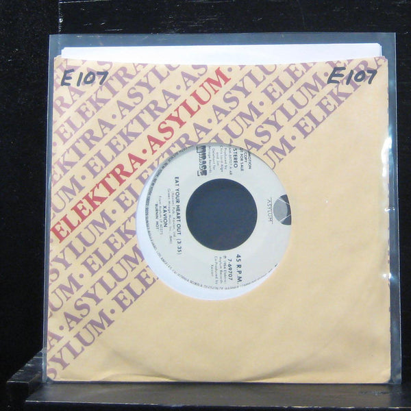 Xavion - Eat Your Heart Out / Eat Your Heart Out 7" Mint- 7-69707 Vinyl 45 Promo - Shuga Records