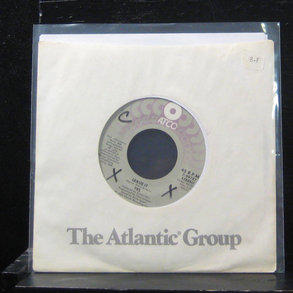 Yes - Leave It / Leave It 7" Mint- 7-99787 Vinyl 45 ATCO 1984 USA - Shuga Records