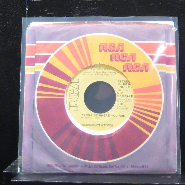 Zulema - Wanna Be Where You Are Mono/Stereo 7" VG+ JH-10116 Vinyl 45 Promo - Shuga Records