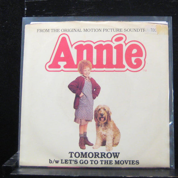 Aileen Quinn And The Orphans - Tomorrow - Let's Go To The Movies 7" Vinyl 45 - Shuga Records