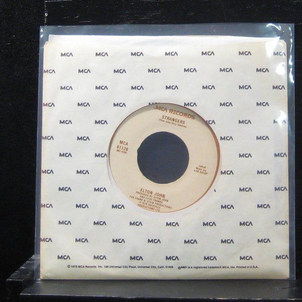 Elton John - Victim Of Love / Strangers 7" Mint- 41126 Vinyl 45 MCA 1979 - Shuga Records